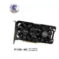 P106 090 6GB With Cooling Fans Mining ETH Hashrate 11mh/S GPU Graphics Cards GTX 1060 P106-90 Video Card ETH Mining Ethereum