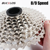 BUCKLOS 11-32T Cassette 9 Speed 11-36T Bicycle Freewheel 8 Speed Cogs 11-40T Mountain Bike Flywheel HG Cycling Accessories