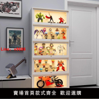 【台灣公司 超低價】輕奢手辦柜樂高模型玻璃門展示柜陳列柜玩具收納置物柜子儲物柜