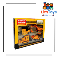 diecast excavator bulldozer beko grader die cast metal construction F4