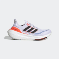 【adidas 愛迪達】Ultraboost Light W 女 慢跑鞋 運動 路跑 輕量 緩震 回彈 白黑橘(HQ6353)