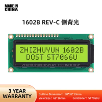 1602B Rev. C Blue Green Screen 16X2 20X4 Character LCD Display Module HD44780 Controller Yellow Green Film 16*2