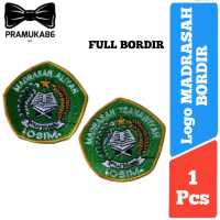 Bed Madrasah OSIM Full Bordir / Bed Mts Bordir / Bed MA Bordir / Badge Madrasah Tsanawiyah / Badge M