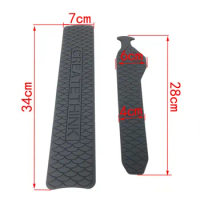 Silica MTB Road Frame Scratch-Resistant Protector MTB Bike Chain Posted Guards Waterproof Silica Bicycle Bike Accessories .