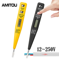 AMITOU Digital Voltage Test Pen Zero live line detection Tester Voltage Meters Professional Multimeter Pen Socket Voltimetro