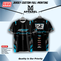 JERSEY BALAP CUSTOM FULL PRINTING BAHAN LEMBUT DAN ADEM
