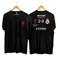 Thrivesco - Kaos Liverpool vs Real Madrid 2-0 Distro Katun Combed