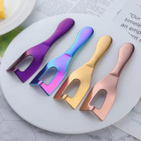 Butter Knife Stainless Steel Cheese Knife Household Butter Knife Eco-Friendly Cheese Square Dicer Kitchen Utensils Dinnerware