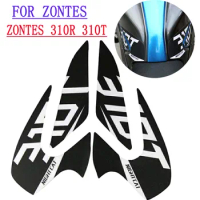 For Zontes 310R 310T Fuel Tank Pad Decorative Decals Sticker Protective Stickers Zontes 310 R 310 T