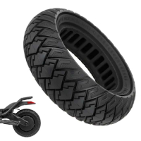 10 Inch 80/65-6 Solid Tire 10x3.0 For 10x Electric Scooter 255x80 Damping Red Tyre Durable Rubber Solid Tire