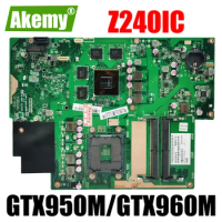 Z240IC GTX950M/GTX960M REV1.3/1.4/3.2 Mainboard For ASUS Zen AiO Pro Z240IC Z240I Z240ICG Z240ICGK Laptop Motherboard