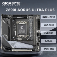 Gigabyte Z690I AORUS ULTRA plus Motherboard Intel Z690 Chipset Support i9-12900K i7-12700K CPU LGA1700 Socket 2 x DDR5 Mini-ITX