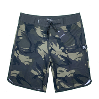 2022 Casual Camouflage Hurley Quick-Drying Sports Surfing Beach Pants Men's Waterproof Full Elastic Force Shorts