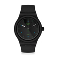 Swatch SISTEM 51 IRONY AM51-42mm 機械自動上鏈手錶 - 生物源材質 黑色面盤