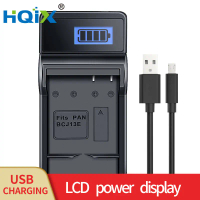 HQIX cho Panasoinc DMC-LX5GK LX55 LX7 LX7GK máy ảnh DMW-BCJ13 pin sạc