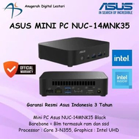 Mini PC Asus NUC 14MNK35 Core 3 N355 Barebone Only Black 3Y Barebone