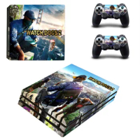 Watch Dogs 2 PS4 Pro Skin Sticker For Sony PlayStation 4 Console and Controllers PS4 Pro Skin Stickers Decal Vinyl