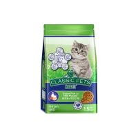 【Classic Pets 加好寶】幼貓貓乾糧-海洋魚+牛奶口味 1.5KG(貓飼料/幼貓)