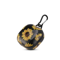 Earphone Case For Samsung Galaxy Buds Live Sunflower Flowers Cases Hard PC Bluetooth Headset Box Protector Cover