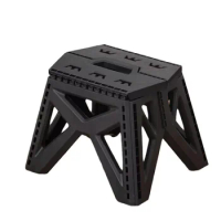 Camping Foldable Stool Outdoor Stool for Travel Plastic Chair Low Stools Portable Fishing Chair