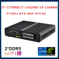 13th Gen Intel i7 13700H i5 13600H NVIDIA RTX 4060 3070 8G Gaming Mini PC Dual DDR5 Desktop Mini Gamer Computer Windows11 WiFi6
