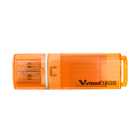 V-smart USB3.1防水高速安全加密隨身碟-16GB橘色