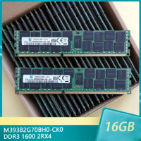 1Pcs M393B2G70BH0-CK0 16GB 16G For Samsung RAM DDR3 1600 2RX4 PC3-12800R Server Memory