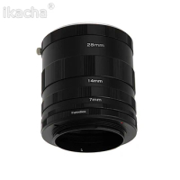 2021 3 Macro Extension Tube Ring Lens Adapter for Nikon D800 D3100 D5000 D7000 D70 D50 D60 D100 Camera