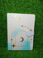 Ready Notebook A5 Aesthetic Bulan Bintang Buku Tulis Hadiah Note Book Diary Hardcover Buku Catatan N