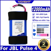 HSABAT Pulse 4 12000mAh Battery for JBL Pulse 4 Batteries