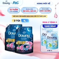 [Mua 2 tặng 2] Nước xả vải Downy nước hoa thơm ngát nhiều mùi hương 1L