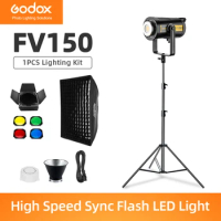 Presale Godox FV150 150W FV200 200W High Speed Sync Flash LED Light with Built-in 2.4G Wireless Receiver