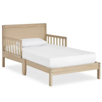 Dream on Me Brookside Toddler Bed, Vintage White Oak