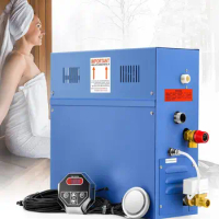 STCMOET 8KW Steam Shower Generator Kit for Bath Sauna SPA, Self-draining System, Aromatherapy Steam Head Waterproof Controller