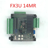FX1N FX2N FX3U 14MR 6AD 2DA PLC RS232 RS485 Modbus RTU 24VDC for Mitsubishi PLC