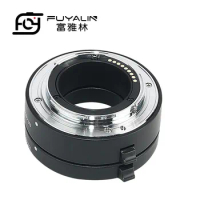 Metal Macro Auto Focus Extension Tube Ring for Canon EF-M Mount EOS M M2 M3 M5 M6 II M50 M100 M200 Mirrorless Camera