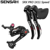 SENSAH SRX PRO 1x11 Speed Road Bike Groupset Shifter Brake Lever Rear Derailleurs Gravel-Bikes Cycling Parts