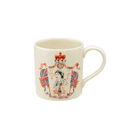 แก้ว Made in England Jubilee Mug ลาย Jubilee สีครีม