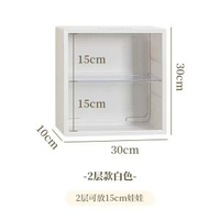 娃娃展示盒掛牆拉布布搪膠公仔收納盒棉花labubu毛絨玩具透明娃櫃