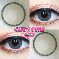 Wink คอนแทคเลนส์ Cafe3tone Gray  สายตาปกติ ใช้งานได้ 1 เดือน