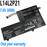 7.4V 30Wh L14L2P21 Laptop Battery For Lenovo IdeaPad U41 U41-70/70-IFI/70-ISE 300S-14ISK 310S-14IKB S41-35-70-75 YOGA 500-14ISK