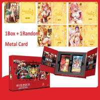 XIAOKU One Piece Cards Anime Card Nami Luffy TCG SR Rare Trading Collections Card Booster Box Game Child Gift Toy