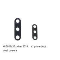 2pcs Rear Back Camera Glass Lens Cover with Ahesive Sticker For Huawei Y5 Y6 Y9 Y7 Prime 2018 2019