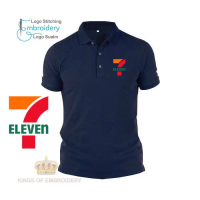 Baju T Polo Klasik, DRY FIT, Bahan MICROFIBER, Sulaman Sulam, Untuk Lelaki dan Wanita, Lengan Pendek