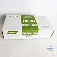 【東昇】PVC無粉半透明檢診手套 -50雙/盒｜Nipro