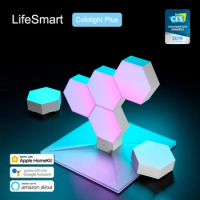 LifeSmart Cololight Plus LED Quantum Light Hexagon Light Panels DIY Smart Lighting Works with Apple HomeKit Google Home
