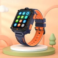 2024 New 4G Kids Phone Watch GPS Location Video Call Information Receive Alarm Clock Calendar Sport Sim Card Children Smartwatch