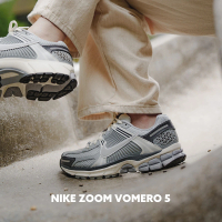 NIKE 耐吉 復古慢跑鞋 Wmns Zoom Vomero 5 石磨灰 女鞋 男鞋 休閒鞋 老爹鞋(FD9919-001)