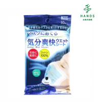 【TOKYU HANDS 台隆手創館】日本KOYO 涼感口罩濕巾墊片10枚入