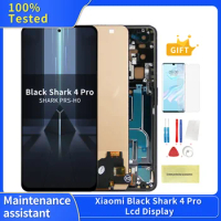 6.67" Black Shark 4 Pro SHARK PAR-H0 LCD Display Touch Screen Digitizer with Frame Panel for Xiaomi Black Shark 4 Replacement